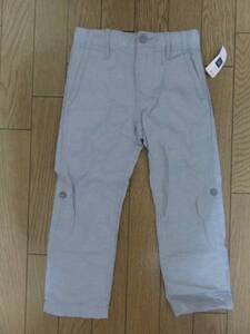 【新品】GAP　Kids２WAY薄手パンツ　リネン53％　綿47％　110