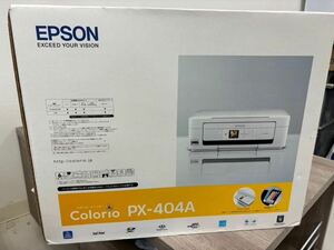 084 未開封　エプソン EPSON PX-404A カラリオ プリンター 複合機 Colorio ホワイト