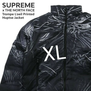 Supreme / The North Face Trompe Loeil Printed Nuptse Jacket Purpleシュプリーム ザ ノース フェイス トロンプ ルイユ