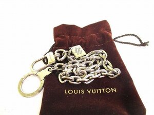 【新品同様】 ルイヴィトン LOUIS VUITTON シェンヌ アノクレ ウォレットチェーン シルバー メンズ