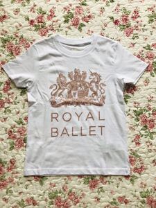 セール♪１点のみ☆Royal Ballet(ロイヤルバレエ) 白Tシャツ①