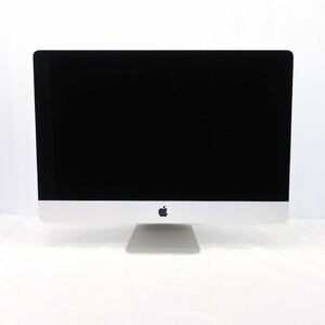 1円～Apple iMac Retina 5K 27インチ 2017 Core i7-7700K 4.2GHz/40GB/SSD121GB+HDD2TB/OS無/動作未確認【同梱不可】