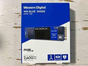 Western Digital ウエスタンデジタル 内蔵SSD 1TB WD Blue SN550 (読取り最大 2,400MB/秒) NVMe WDS100T2B0C-EC　