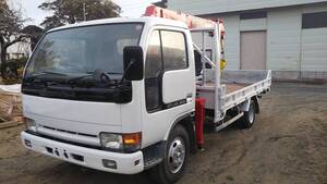 H6.日産アトラス2.５t　4段クレ－ン付