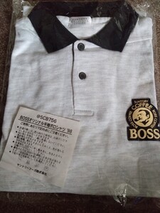 未使用　サントリー　ボス　BOSS ポロシャツ Tシャツ 半袖 サントリー SUNTORY　 半袖ポロシャツ　 半袖