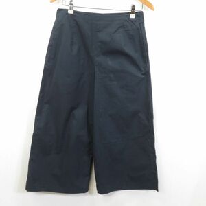 MARGARET HOWELL ハイウエスト クロップド ワイド パンツ size3/マーガレットハウエル 0704