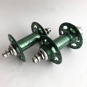 PAUL COMPONENT Track Hub Green set 32H ポール トラックハブ 前後セット