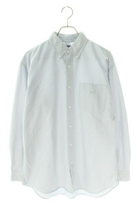 ノースフェイス THE NORTH FACE NT3118N Cotton Polyester OX B.D.Shirt サイズ:M PURPLE LABELオックスフォード長袖シャツ 中古 BS99