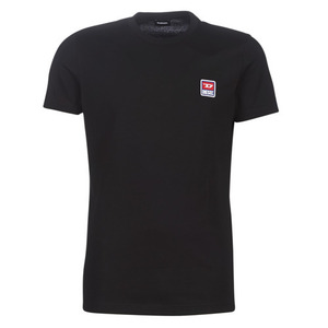 * 1点のみ * 正規品 DIESEL T-DIEGO-DIV ディーゼル ワンポイント Tシャツ XXL / Black *