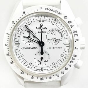 2024年購入 新品 Swatch × Omega ムーンスウォッチ × オメガ スヌーピー スピードマスター S033W700 バイオセラミック 腕時計 高級腕時計