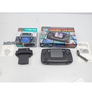 1円【ジャンク】SEGA セガ/ゲームギア＆TVチューナーパック/HGG-3200/HGG-3001/62