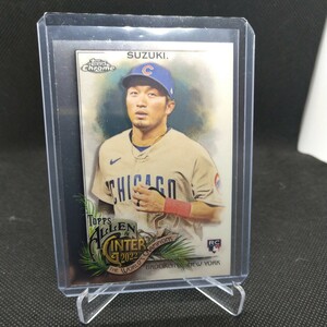 Topps baseball 2022 allen&ginter chrome 鈴木誠也 RC ルーキーカード