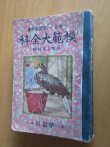 一番多刺しい学習参考書　模範大全科　　尋常五年前期　（戦前の教科書）　　　　東京学習社　昭和10年3月　　名前入り