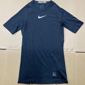 NIKE PRO ナイキ プロ Tシャツ ブラック 黒 ドライ 速乾 Sサイズ メンズ 半袖 トップス