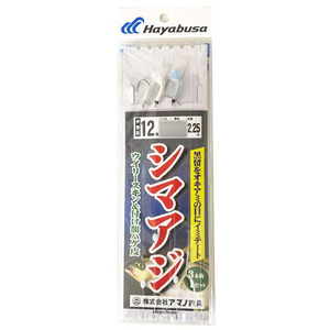 【20Cpost】アマノ釣具 イミテートシマアジ仕掛 3本針 1セット入 ハリス5号 2.25m(amano-161042)