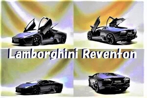 新品マイスト1/18【Maisto】■Lamborghini Reventon/黒艶消■ミニカー/ランボルギーニ/BMW/ポルシェ/フェラーリ/アウディ/メルセデスベンツ