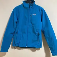 THE NORTH FACE ソフトシェルジャケット フリース　レディース　青