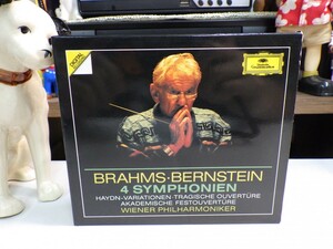 緑6｜★4CD-BOX / DGG W.GER★BRAHMS:COMPLETE SYMPHONIES LEONARD BERNSTEIN レナード・バーンスタイン