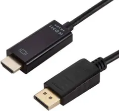 ディスプレイポート　オス HDMI メス変換　アダプタケーブル 4K