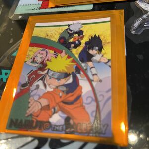 NARUTO THE GALLERY 歴代宣伝ビジュアル コレクション ランダムクリアステッカー 01