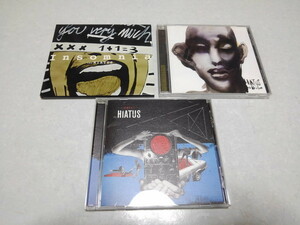 ☆　ハイエイタス　the HIATUS　【　CD　3点セット　♪全美品/全帯付　】　ANOMALY　/　Trash Wed Love　/　Insomnia