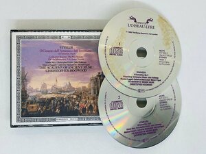 即決2CD 西独盤 VIVALDI 12 CONCERTOS OP.8 / AAM HOGWOOD / ヴィヴァルディ W.Germany I04