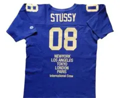 【激レア】00s Stussy Championコラボ football tee