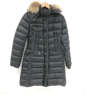 MONCLER モンクレール　ロングダウンジャケット　HERMIFUR GIUBBOTTO　420934995615 53048　サイズ1【DAAQ2031】