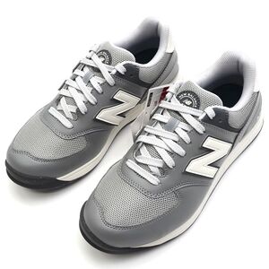 K0587S 新品 new balance golf/UGS574C3 ゴルフシューズ スパイクレス【サイズ：US5.5(23.5cm)】グレー ニューバランス ゴルフ レディース