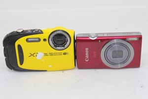 【カメラ2台まとめ売り】Canon IXY 150・FUJIFILM XP80 #0093-1111