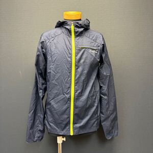 Patagonia Houdini Jacket パタゴニア フーディ二 ジャケット size S ネイビー/イエロー メンズ アウター