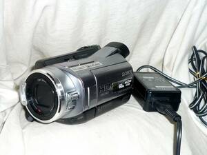 ソニー フルHDデジタルビデオカメラ DCR-SR7（劣化バッテリー・ACアダプタ付)動作品