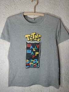 ｎ7225　WALLYWARP　TETRIS　テトリス　デザイン　半袖　tシャツ　人気　送料格安