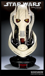 【玩具模型】SIDESHOW STAR WARS GENERAL GRIEVOUS LIFE SIZE BUST サイドショウ スターウォーズ グリーヴァス将軍 樹脂模型限定版 1:1 L07