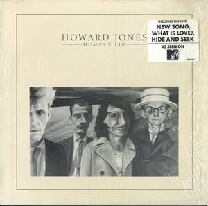 A00560437/LP/ハワード・ジョーンズ (HOWARD JONES)「Humans Lib (1984年・60346-1・RUPERT HINEプロデュース・シンセポップ)」