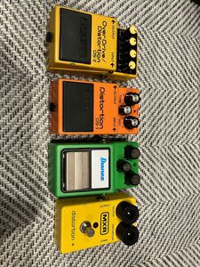 BOSS DS-1 OS-2 Ibanez TS9 MXL distortion+ ジャンク 送料込 ギターエフェクター