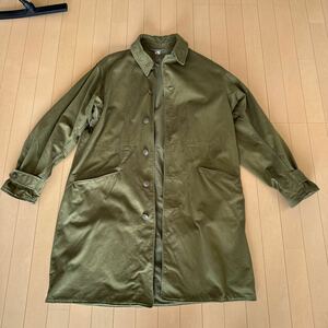 【美品】1970年代 デンマーク軍 フィールドコート モーターサイクル ジャケット 着用感L〜XL カーキ ミントコンディション ミリタリー