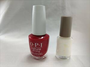 變龜【新品】マニキュア 2本セット リリミュウ OPI　白 赤 ホワイト レッド　O・P・I