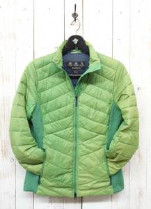 古着卸　ヨーロッパ古着＊Barbour バブアー ＊LONGSHORE QUILT FIBER DOWN レディス　高機能ファイバーダウンジャケット ＊グリーン系　　