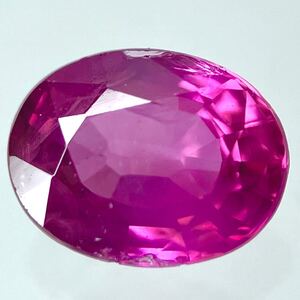 ソ付き!!1円〜!!◆天然ルビー0.471ct◆d 約5.09×3.96×2.52mm ルース 裸石 宝石 コランダム ルビー　ruby w3/355