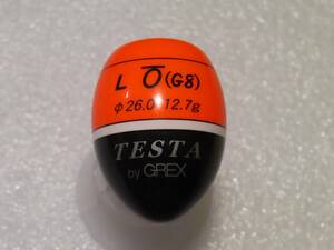 GREX ウキ　TESTA L 0（G8）Ф26.0　約12.7g