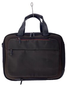 SAMSONITE◆McLAREN SPORT/2WAYバッグ/ナイロン/BRW/無地