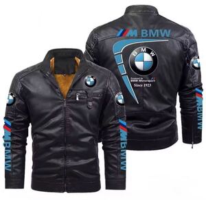 BMW MOTOR SPORT PUレザージャケット,ロゴ S〜5XL/カラー選択可