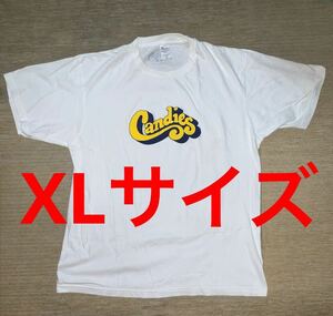 キャンディーズ　伊藤蘭 Tシャツ 白　XL 藤村美樹 田中好子　昭和歌謡