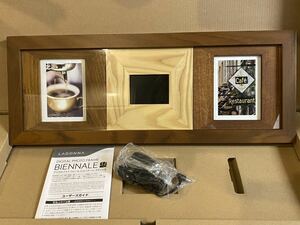 未使用品！デジタルフォトフレーム BIENNALE