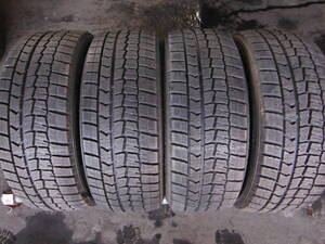 P2740 送料無料 4本SET価格! バリ溝 215/50R17 ダンロップ WINTER MAXX WM02 スタッドレス 215/50-17 215/50/17 エアーチェック済