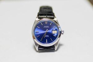 ロレックス PRESICION 6694 オイスターデイト プレシジョン Blue Dial メンズ 手巻き/34mm