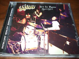 GENESIS 《LIVE IN ROME, APRIL 1972》★発掘ライブ