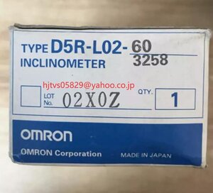 新品 未使用 OMRON オムロン D5R-L02-60 チルトセンサー【６か月保証】