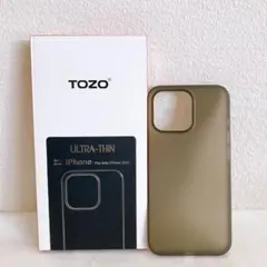 iPhone 13 Pro Case クリア ブラック スモーク